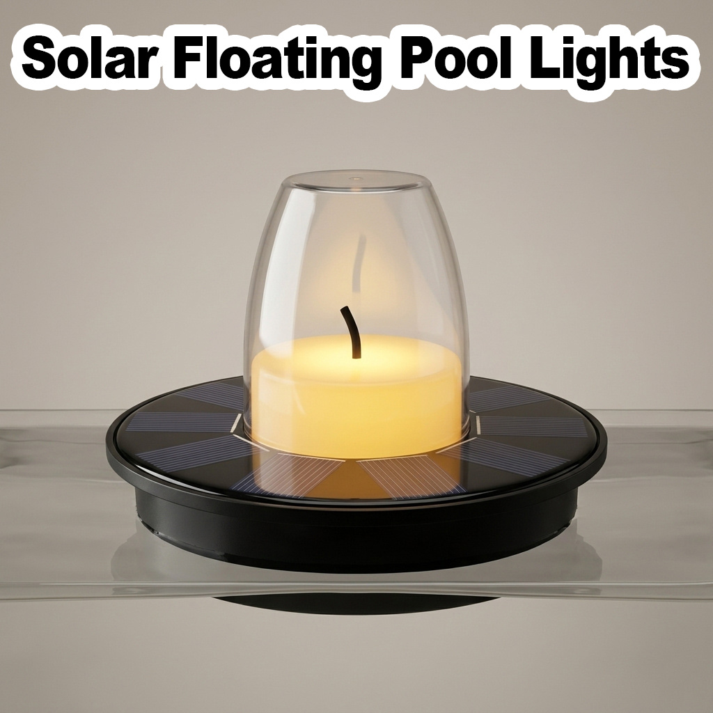 Pool Light Solar Rechargeable - Pool Lights Floating 6 Hour Solar