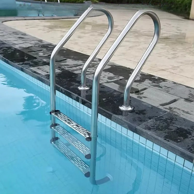 Pool Ladder Above Ground - Stainless Steel 3/4-Step Above Ground Pool