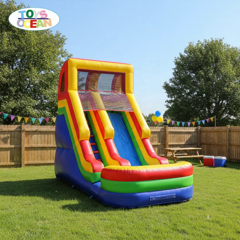 Factory Custom Kid Party Game  - Water Slide Inflatable review and price