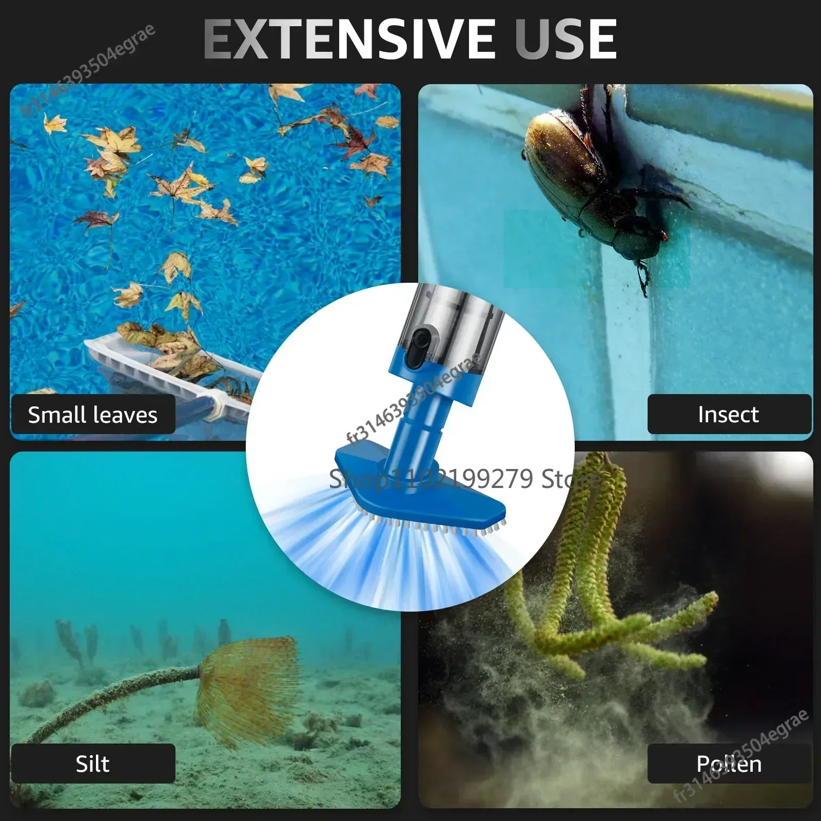 NEW Pool Vacuum Cleaner Rechar - Pool Vacuum Manual review and price
