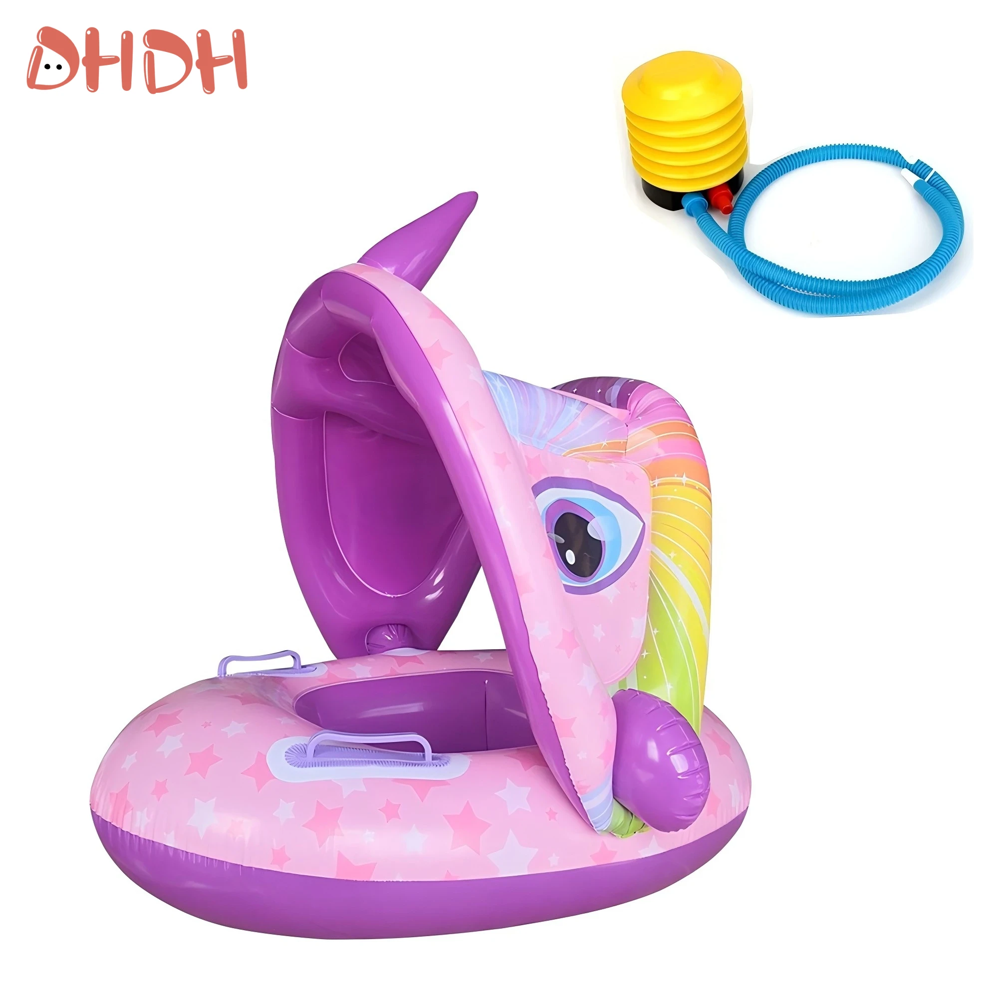 Baby Swimming Float with Sunsh - Pool Float Ring Inflatable review and price