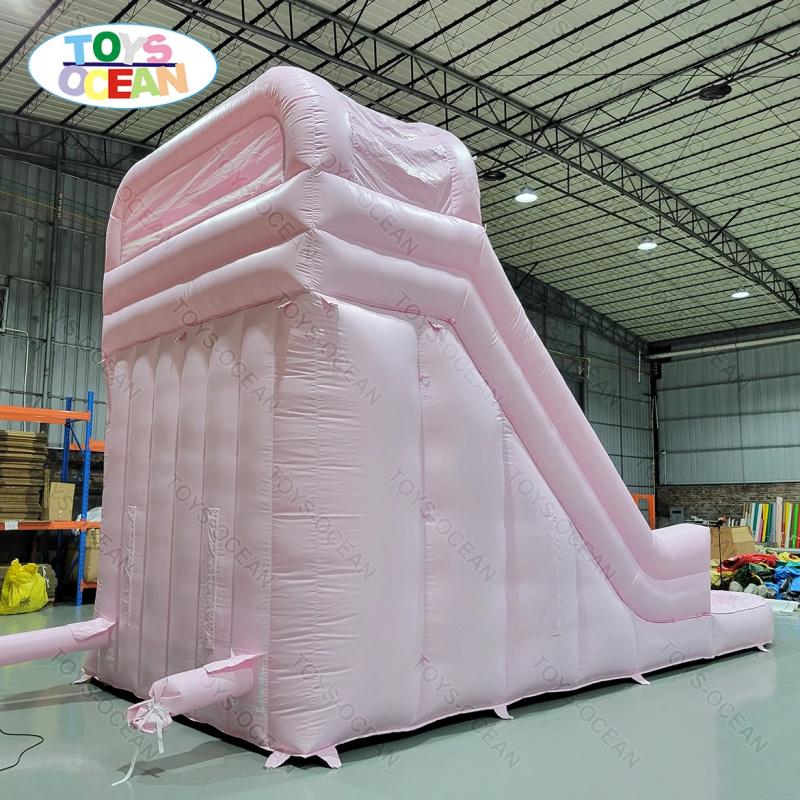 Commercial Grade Pink Double L - Water Slide Inflatable review and price