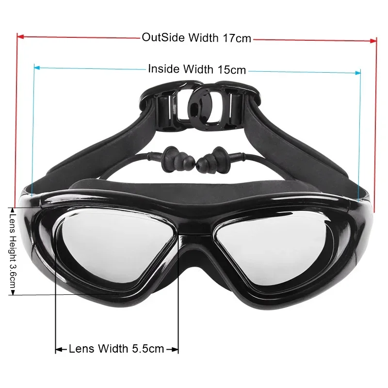 Myopia Swimming Glasses with A - Swim Goggles Anti Fog Uv review and price