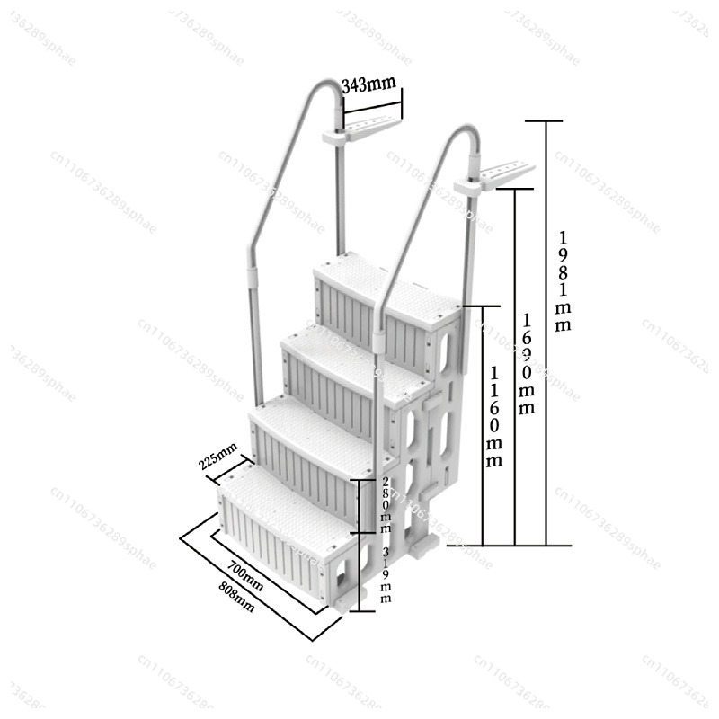 With Ladder Plastic Above Grou - Pool Ladder Above Ground review and price
