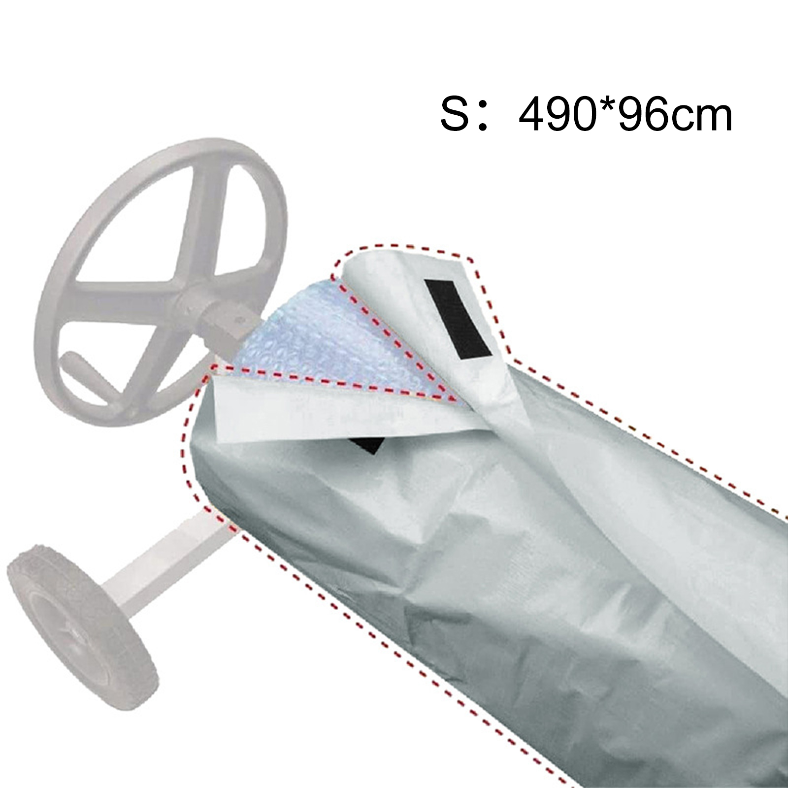 Pool Solar Reel Cover Protecti - Pool Cover Waterproof review and price