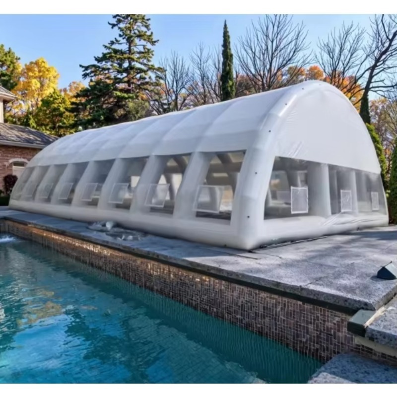 Inflatable Swimming Pool Cover - Pool Cover Waterproof review and price