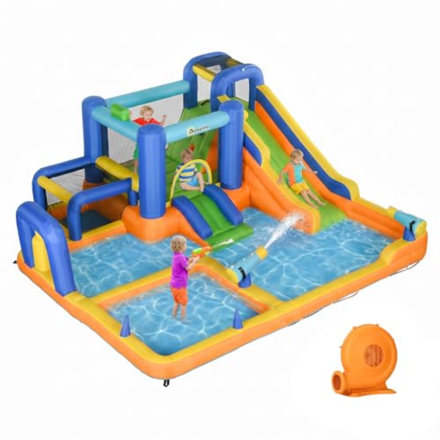 inflatable water slide 7-in-1  - Water Slide Inflatable review and price