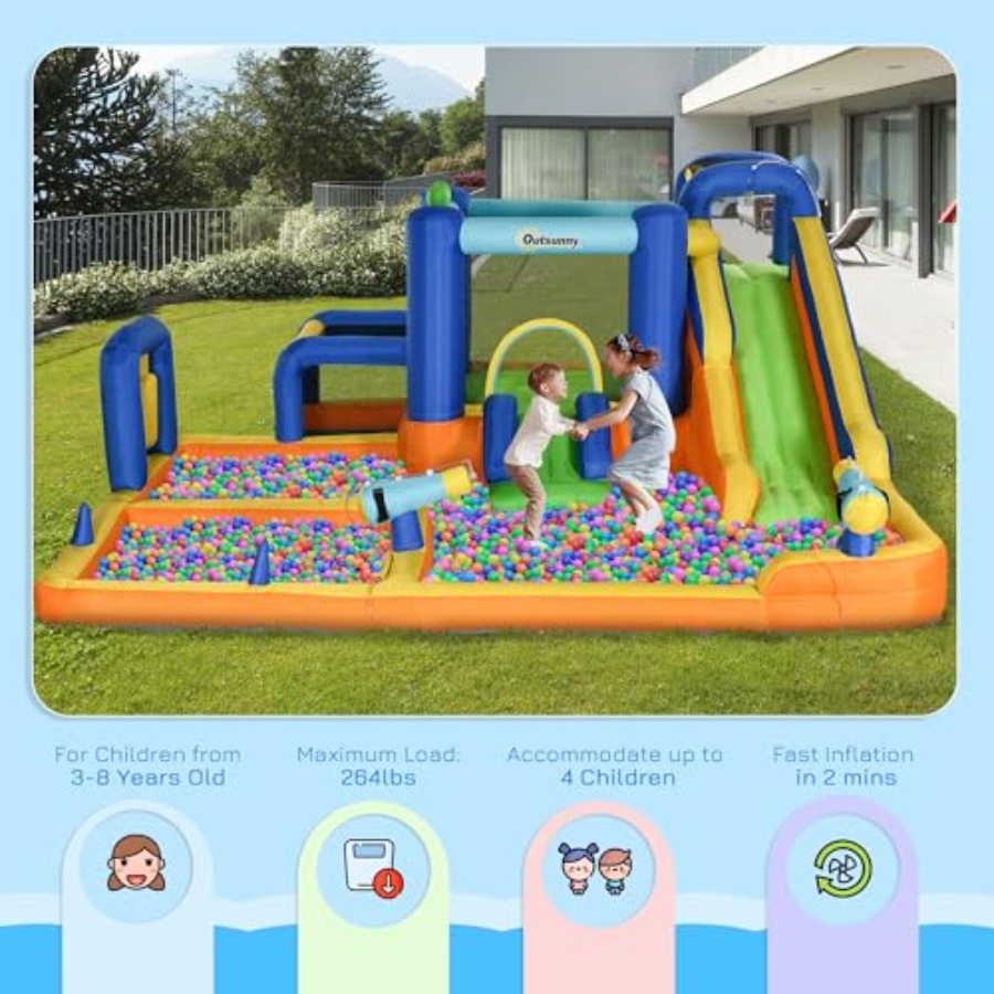 inflatable water slide 7-in-1  - Water Slide Inflatable review and price