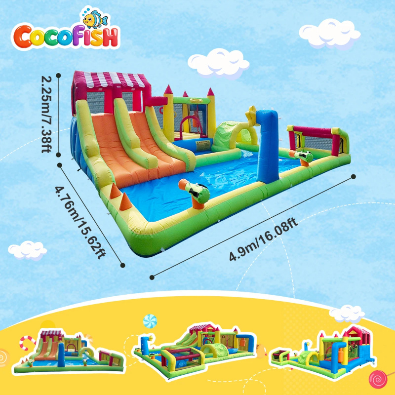 Cocofish Cocofish Backyard Sum - Water Slide Inflatable review and price
