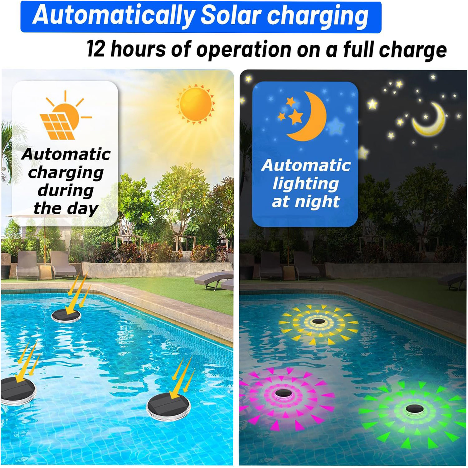 Pool Lights,Solar Rechargeable - Pool Light Solar Rechargeable review and price