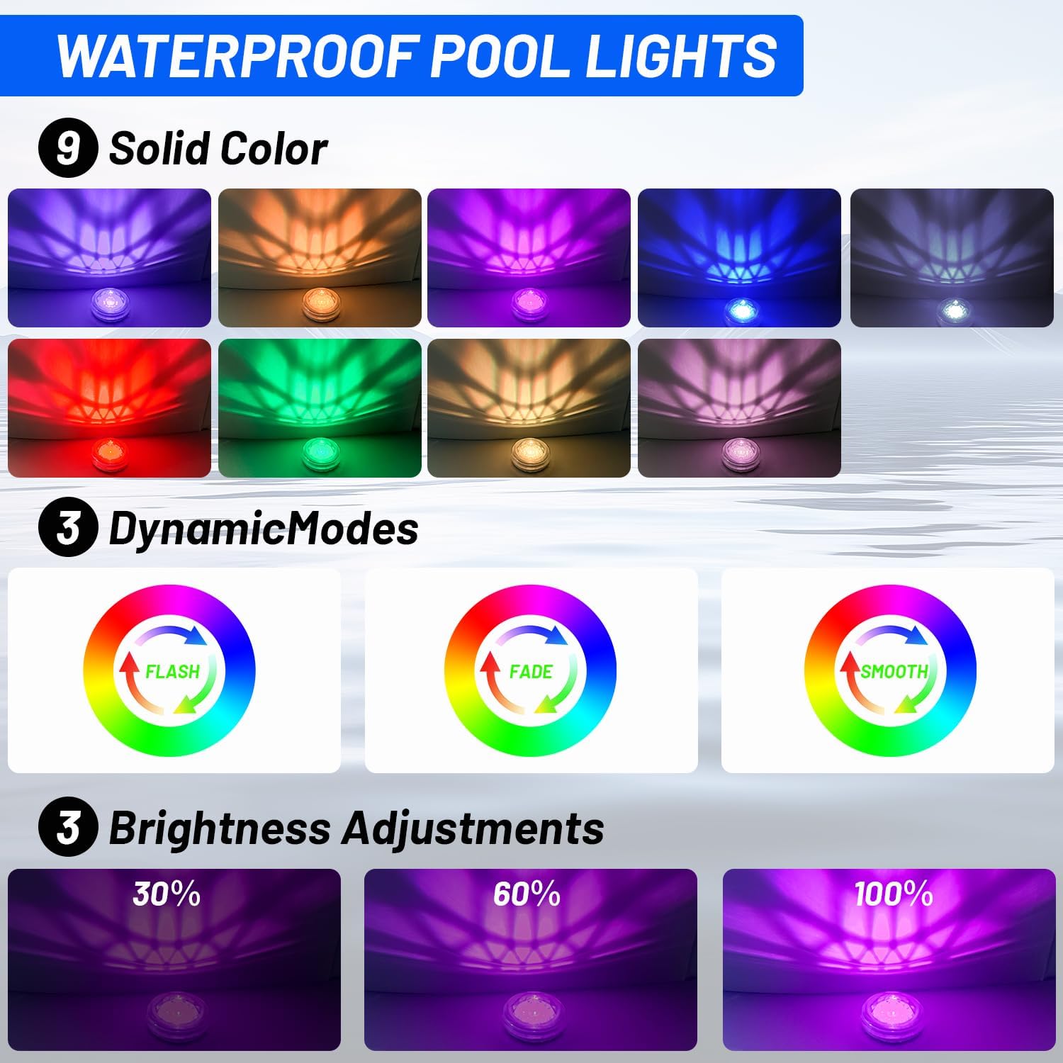 Pool Lights,Solar Rechargeable - Pool Light Solar Rechargeable review and price