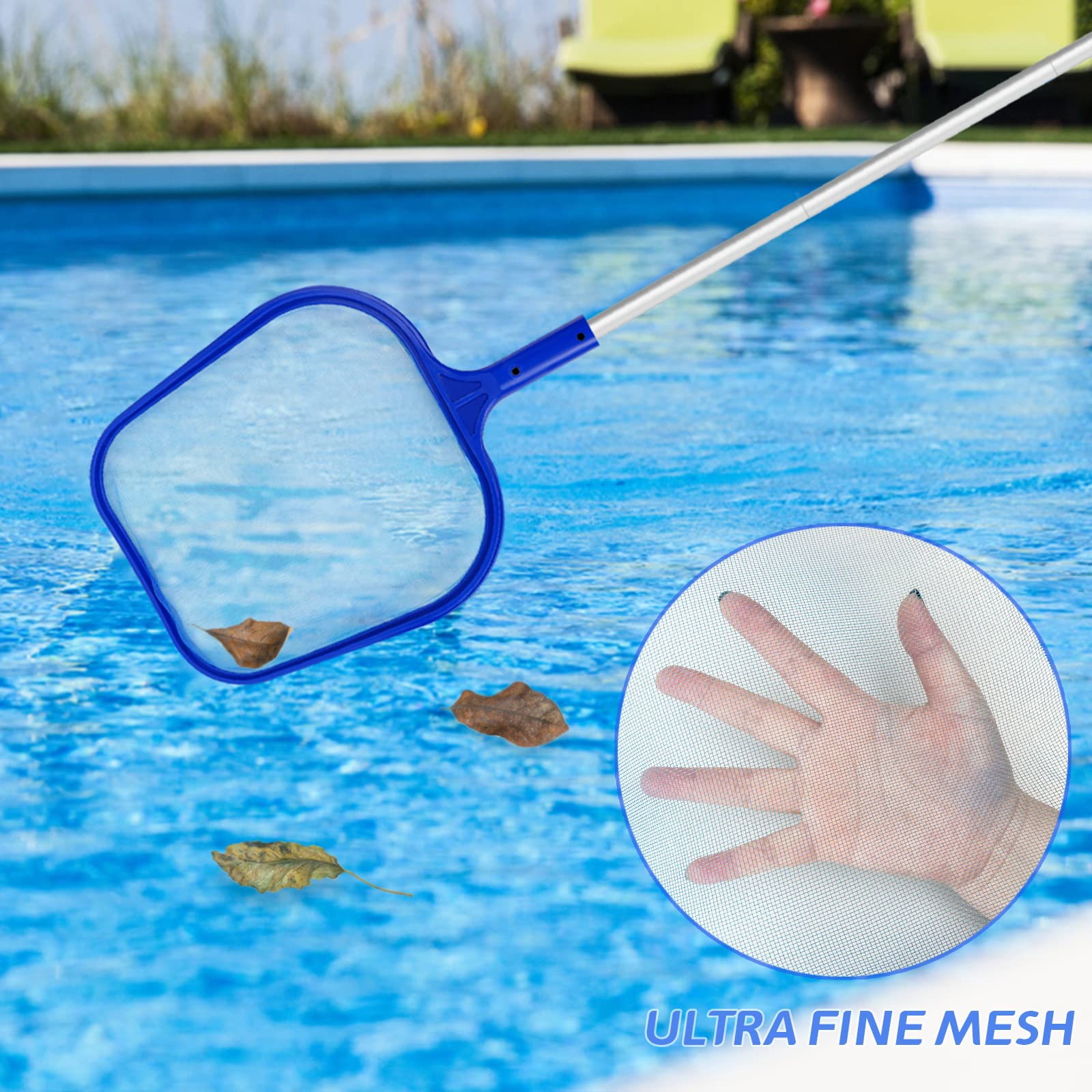 Swimming Pool Leaf Skimmer Net - Pool Skimmer Net review and price