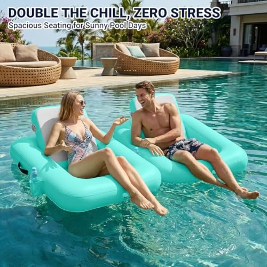 Floating Chairs with Backrest  - Pool Lounger Inflatable review and price