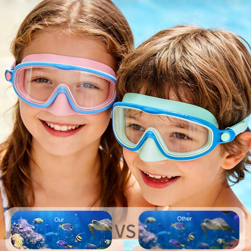 Kids Swimming Goggles with Nos - Swim Goggles Anti Fog Uv review and price