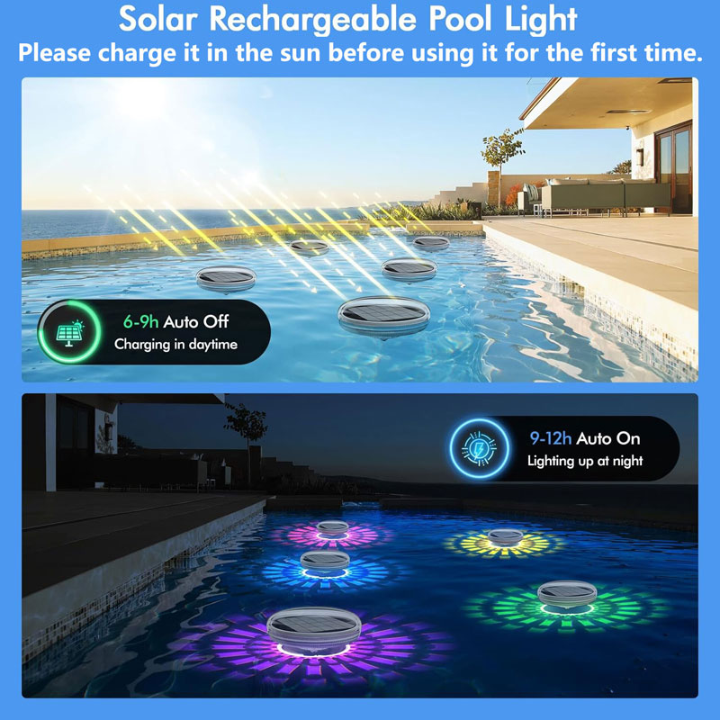 Pool Lights,Solar Rechargeable - Pool Light Solar Rechargeable review and price