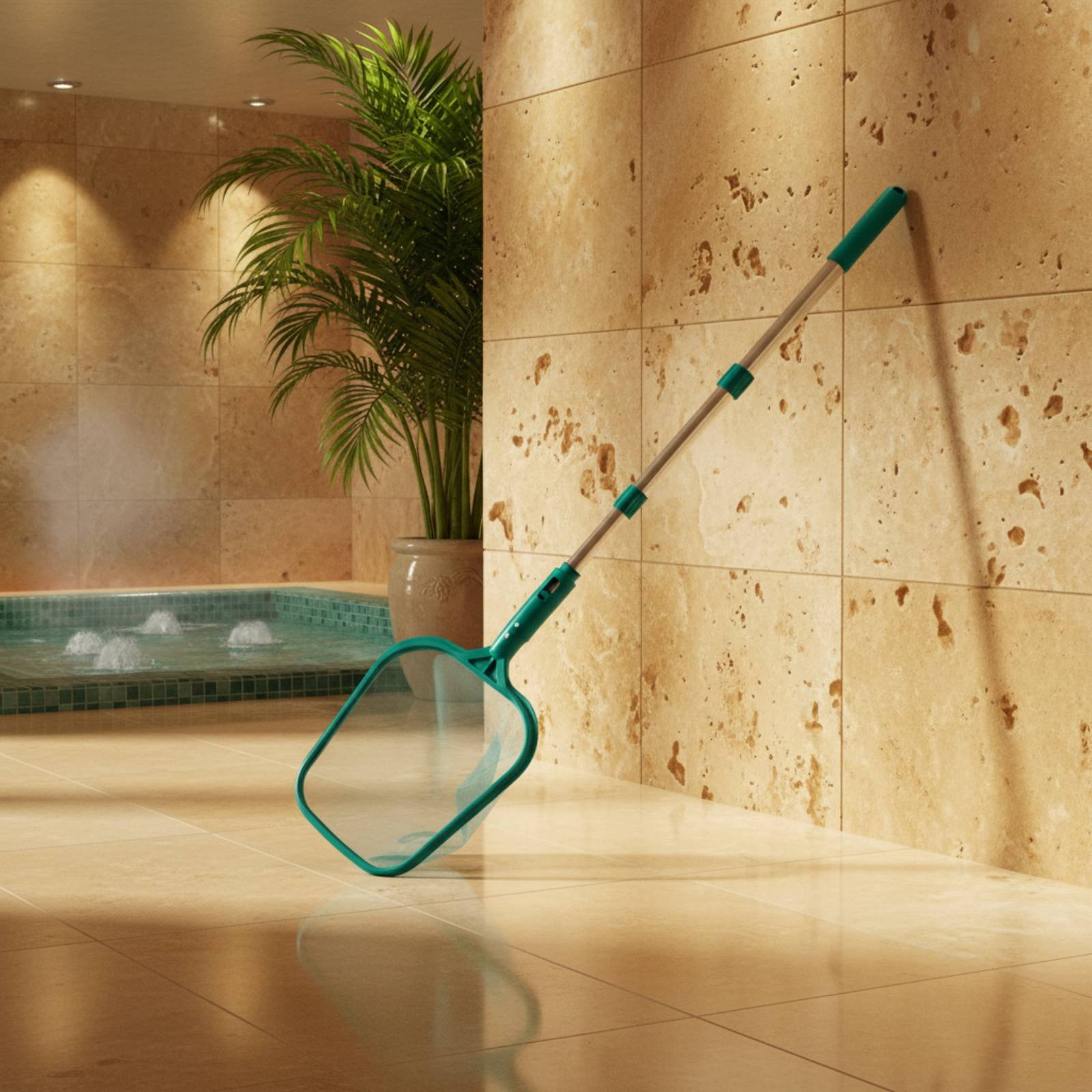 Pool Foliage Net with Pole Adj - Pool Skimmer Net review and price