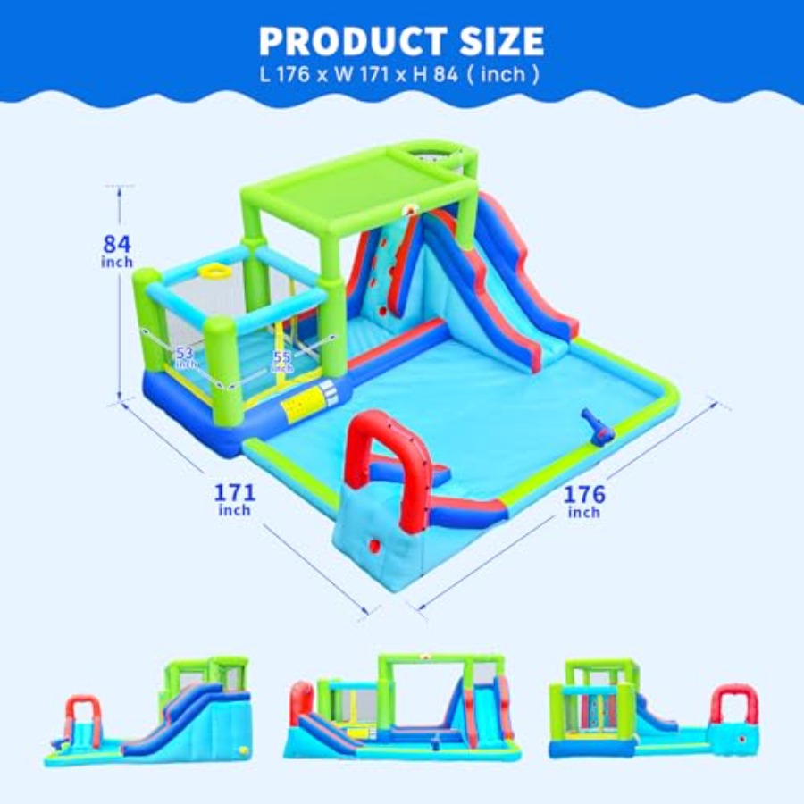 Inflatable Water Slide Water P - Water Slide Inflatable review and price