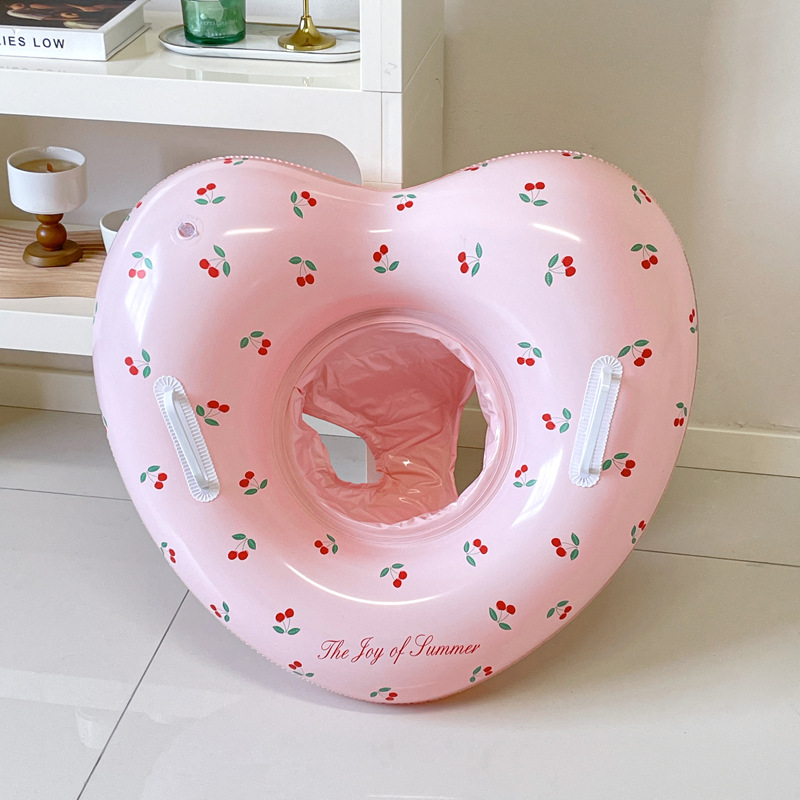 1Pcs Cherry Swim Ring Inflatab - Pool Float Ring Inflatable review and price
