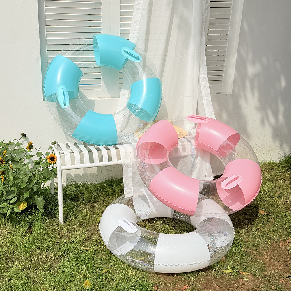 Transparent  Swimming Ring Adu - Pool Lounger Inflatable review and price