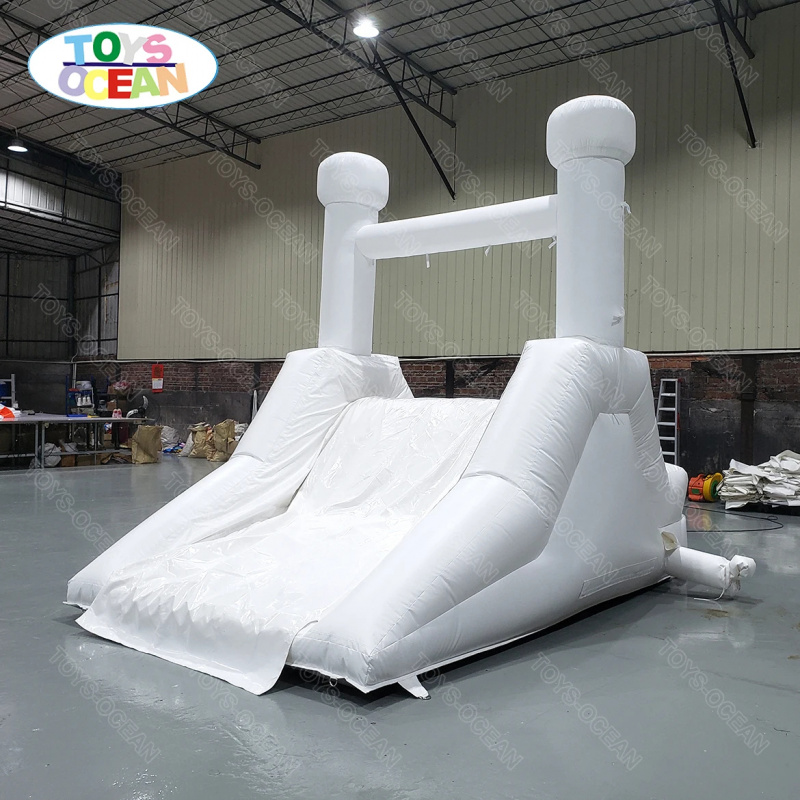Custom Backyard White Water Sl - Water Slide Inflatable review and price